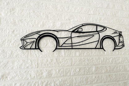 812 Superfast Metal Silhouette Wall Art