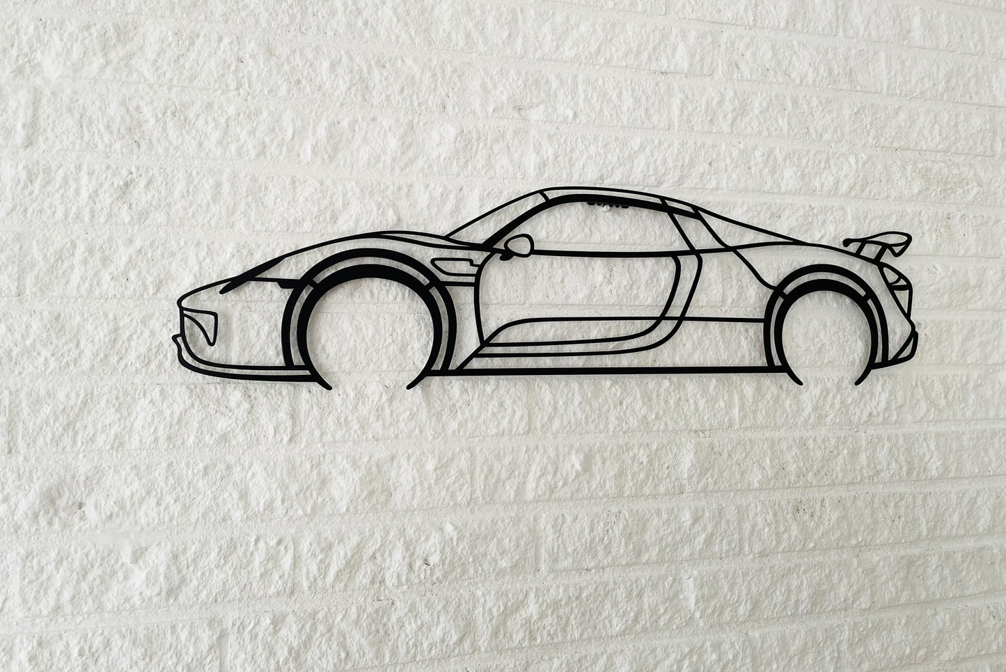 918 Spyder Metal Silhouette Wall Art