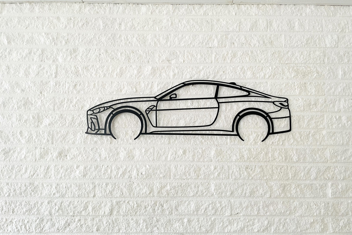 Beamer M4 Metal Silhouette Wall Art