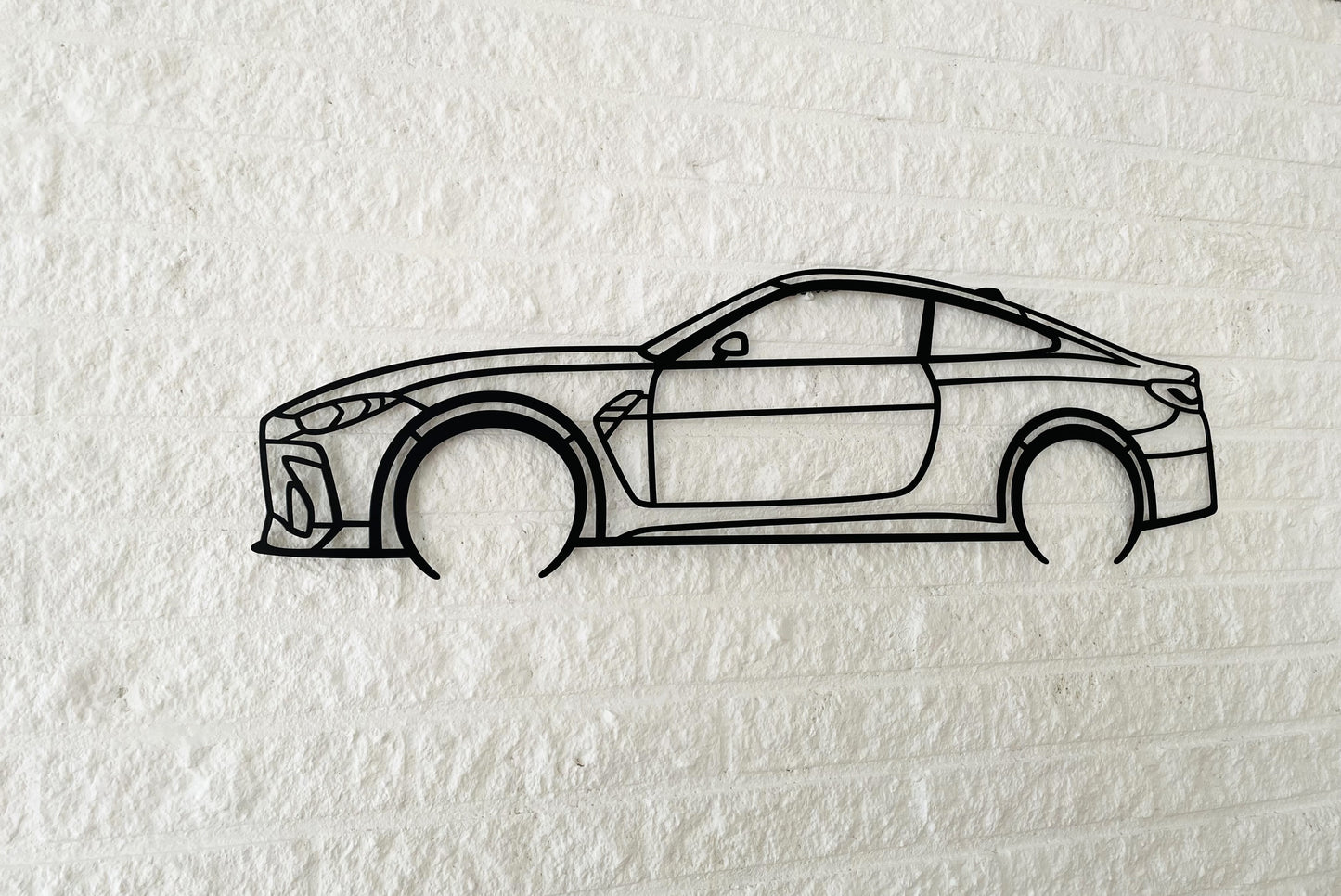 Beamer M4 Metal Silhouette Wall Art