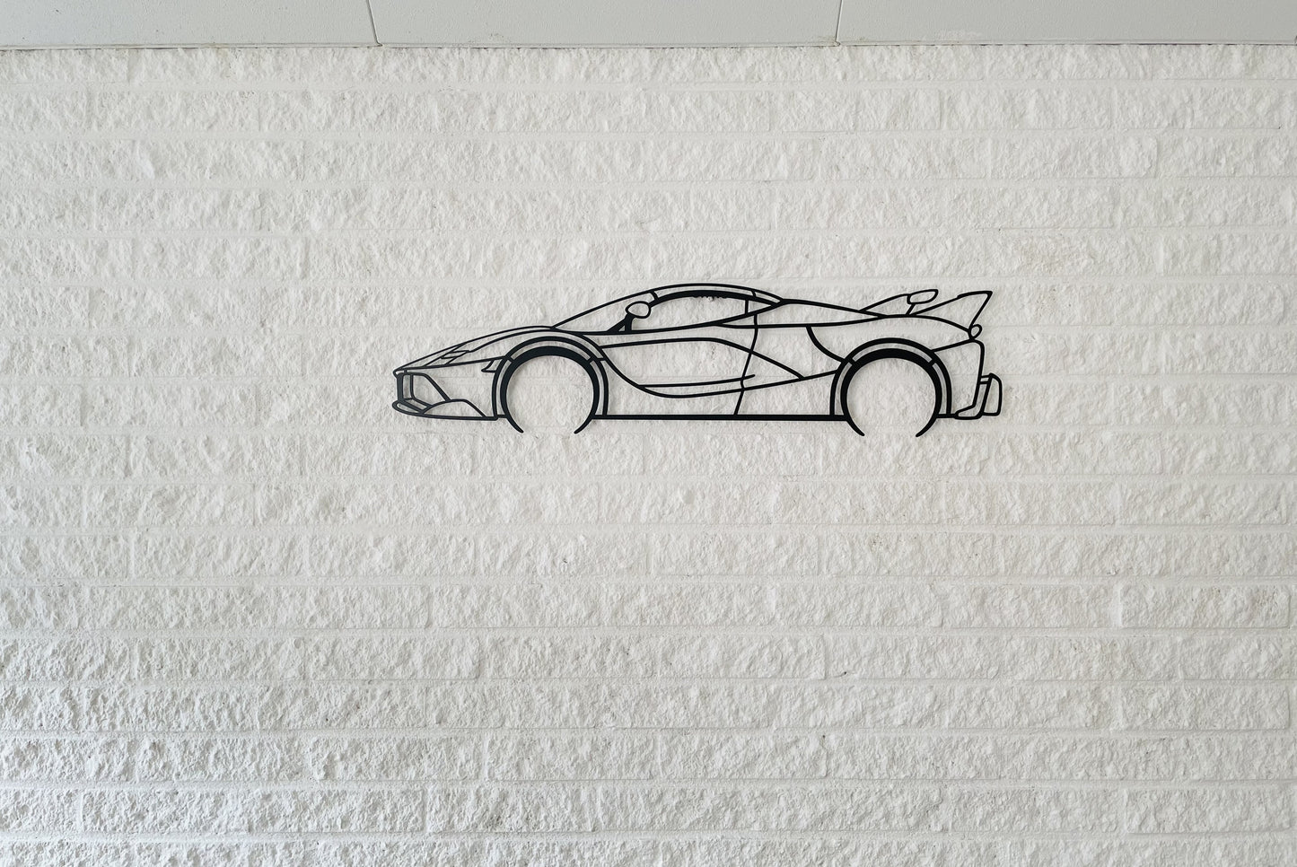 FXX Evo Metal Silhouette Wall Art