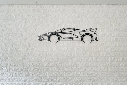 FXX Evo Metall-Silhouetten-Wandkunst