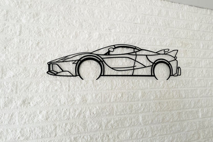 FXX Evo Metal Silhouette Wall Art