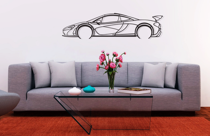 P1 Silhouette Metal Wall Art V8 Wall Art